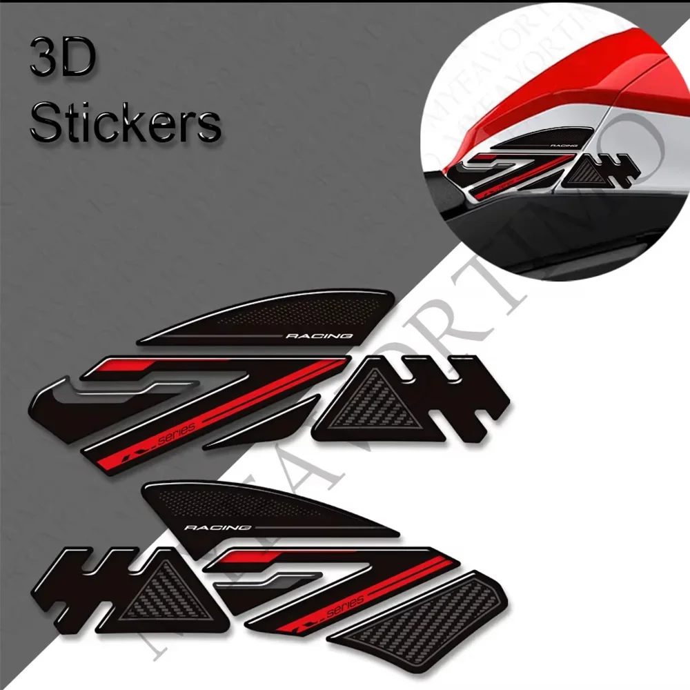 For Yamaha YZF-R7 YZFR7 YZF R7 2026 Motorcycle 3D Tank Pad Fuel Cap Knee Grip Protector Fairing Fender Stickers Decals Kit
