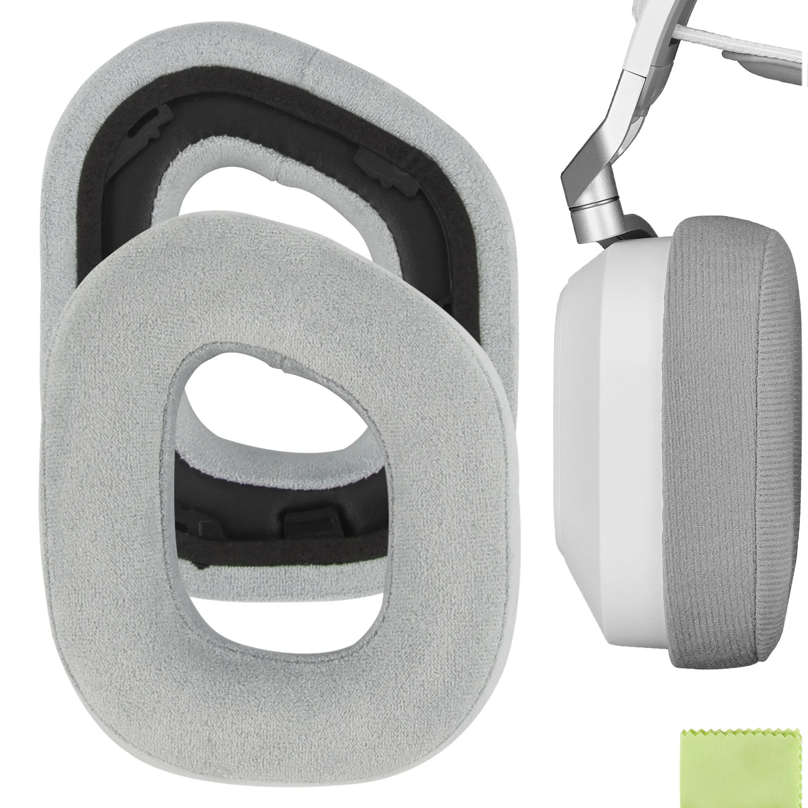 

Сменные амбушюры Geekria Comfort из микрозамши для беспроводных наушников Corsair HS80 RGB, амбушюры для гарнитуры