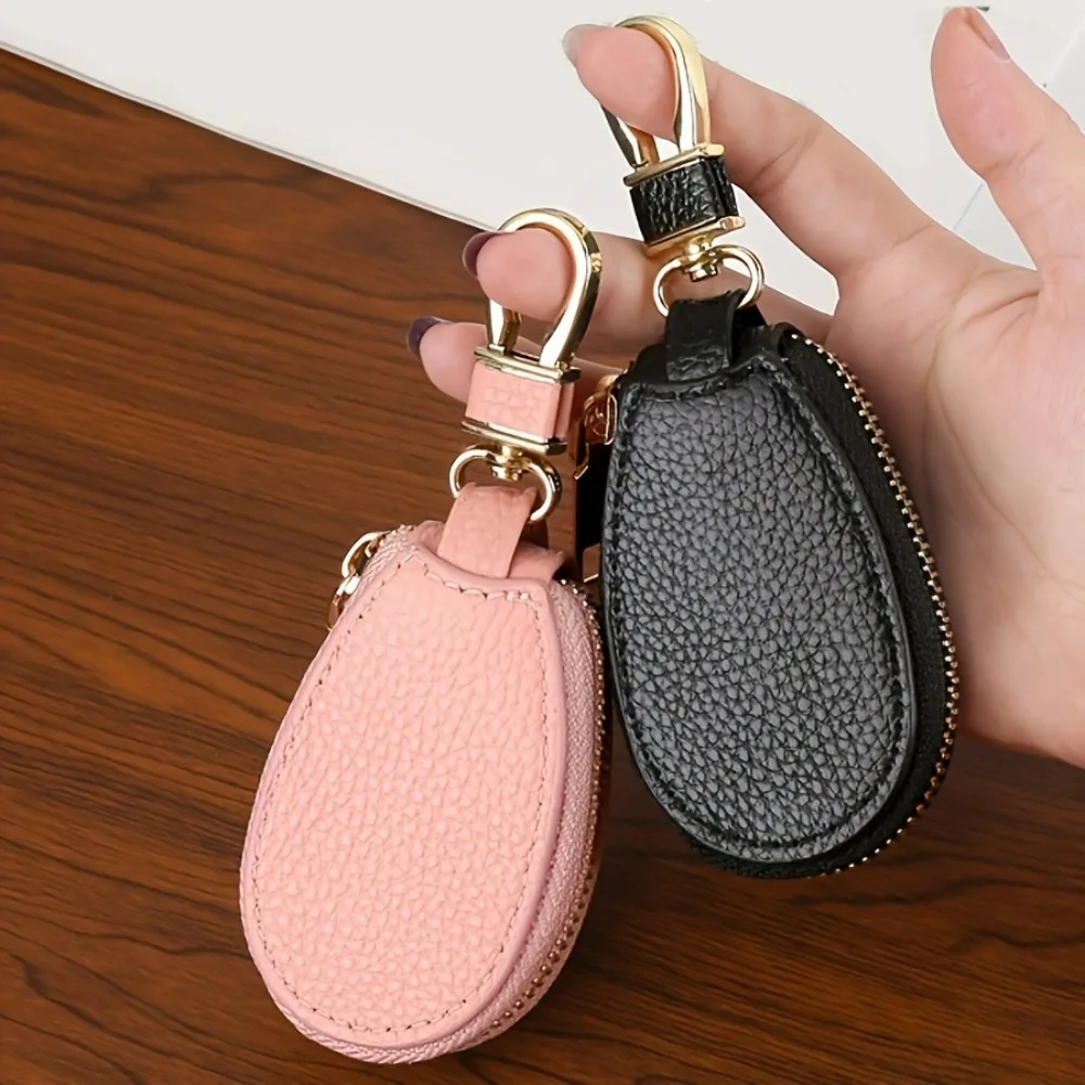 

Mini Minimalist Solid Color Car Keys Storage Bag Lightweight Versatile Wallet for Women Men Versatile Simple Purse