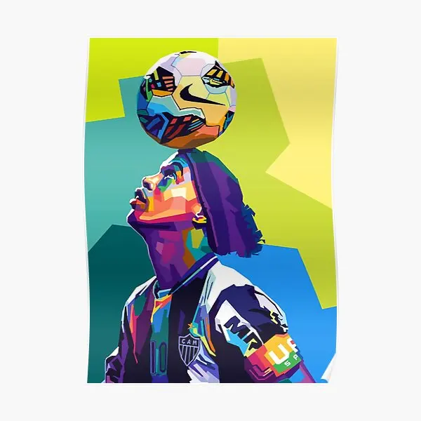 Ronaldinho Wpap Art  Poster Mural Wall Art Painting Modern Room Print Decoration Picture Decor Funny Home Vintage No Frame