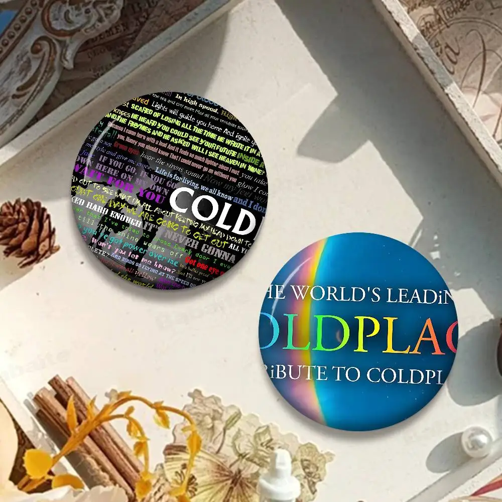 Classic Pop Rock Band C-Coldplay Anime Brooches Cute Cartoon  Badge Jacket Jeans Lapel Pin Gift Accessorie