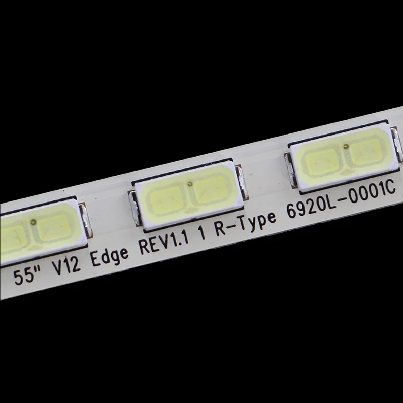 Retroiluminación LED para TV LG, 55 pulgadas, 55 V, Edge, REV1.1, 1 L, Tipo R, 55LM4600, tiras de LC550EUE-SER1 de LC550EUE-SEF1