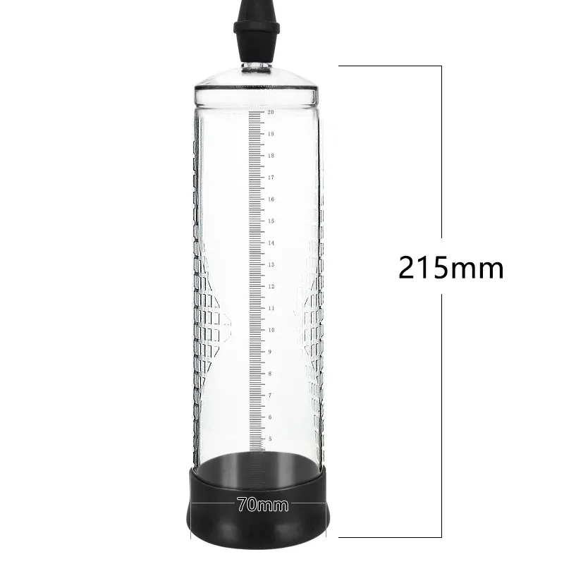 Male Manual Penis Pump Penis Enlarger Negative Pressure Vacuum Pump Big Dick Erection Enhancement Trainer Equipment Adult SexToy view 2