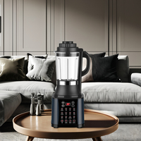 Smart Portable Blender with Touchpad Controls Multifunctional Electric Juicer and Mixer for Kitchen Use Glass Container