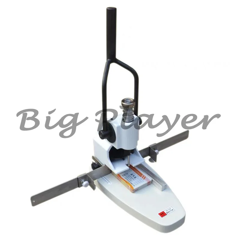 Manual single hole punching machine paper album tag drilling machine can punch 30mm thickness manual drilling machine