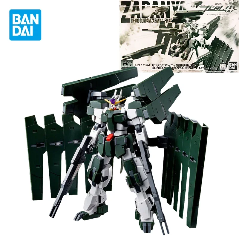 

Bandai Original GUNDAM HG 1/144 Аниме Gundam Zabanya FINAL BATTLE Ver PB Limited Фигурка Игрушки Модель Подарки для детей