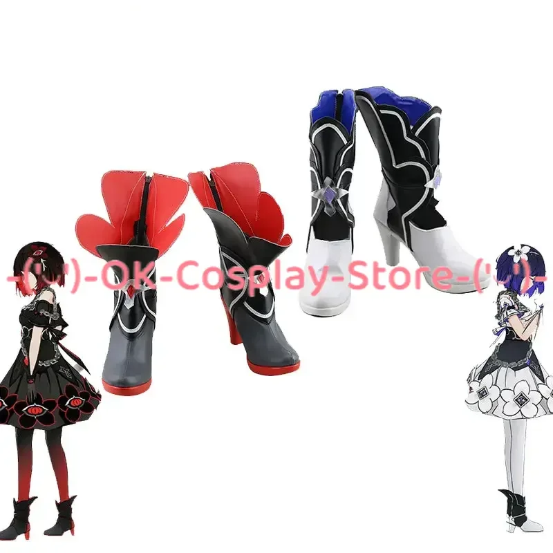 Spel Honkai Impact 3 Twins Seele Vollerei Cosplay Schoenen Pu Lederen Schoenen Halloween Carnaval Laarzen Rekwisieten Op Maat Gemaakt