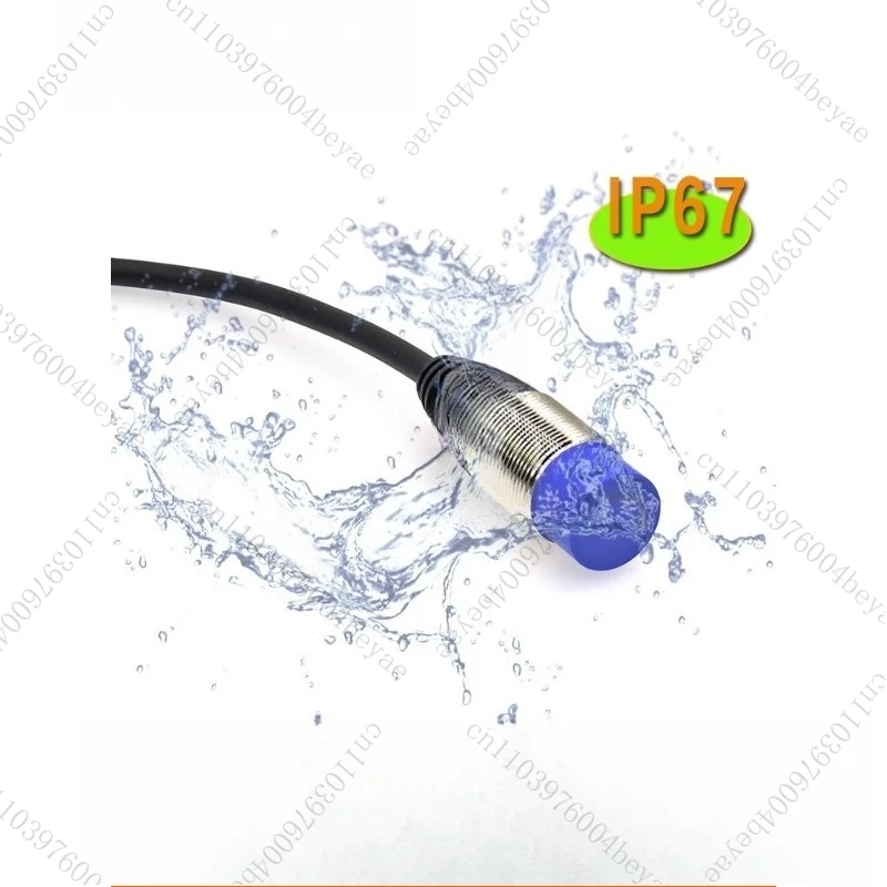 Genuine Proximity Switch PRD18-14DP Metal Sensor PNP Normally Open DC 3-wire 12-24VDC Detection Distance 14mm