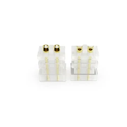 12 pcs 0.78 2pin Beryllium Copper Jack Female Socket Diy Custom Hifi Earphone In-ear Monitor Accessories Cable Connector Plug