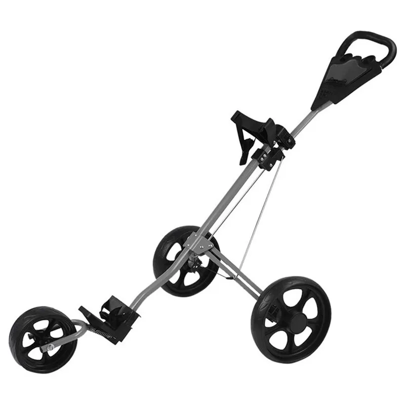 

Best Price 3-Wheel and 4-Wheel Golf Push Trolley Portable Foldable Design High Quality Construction for Value