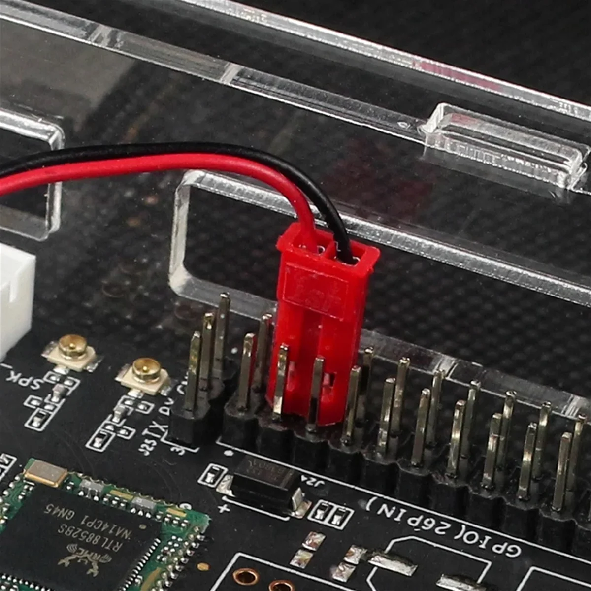 

MARQ For Banana Pi BPI-F3 Acrylic Case Transparent Shell Protective Box Optional Cooling Fan Development Board