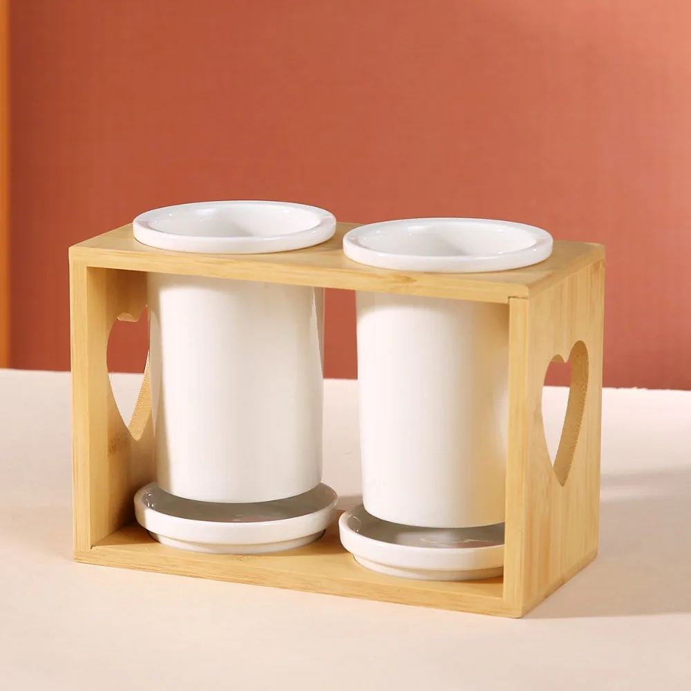 Porte-baguettes en céramique multifonction, Anti-moisissure, support de rangement de couverts ménagers, porte-vaisselle de grande capacité, support à vaisselle