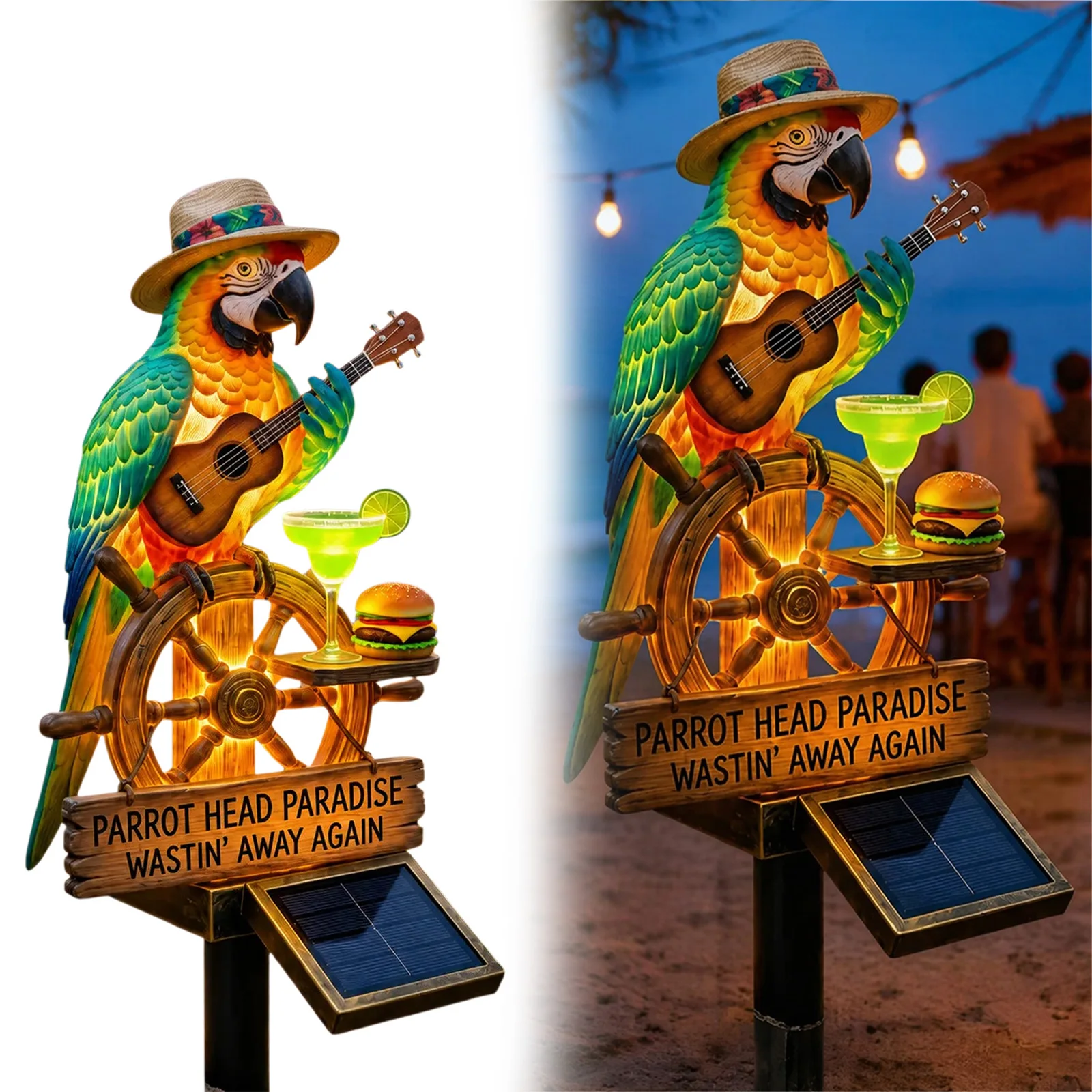 Lampu Taman Burung Beo Bertena - Yard Lighting Decor ulasan dan harga