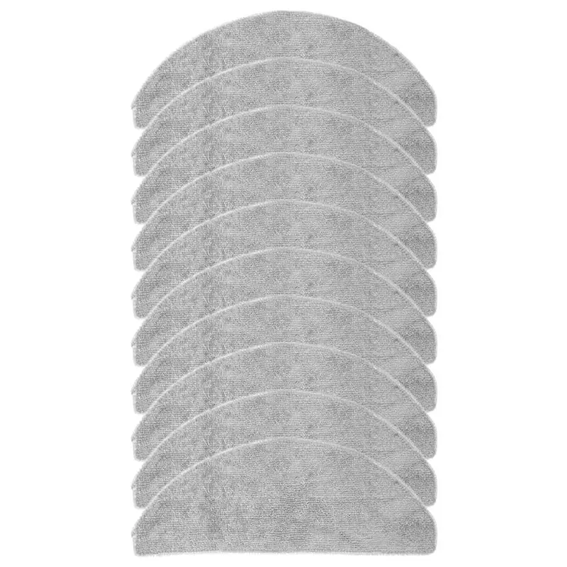 Retail Replacement Parts For Narwal Freo S Robot Vacuum Cleaner Washable Microfiber Mop Cloth Pads Mops 10PCS