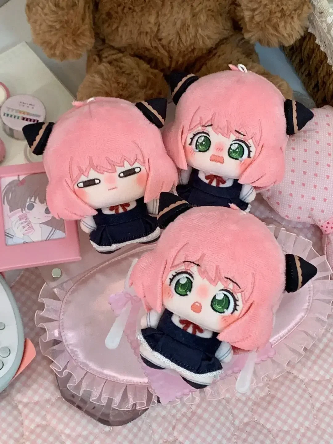 أنيمي قلادة ظهره المفاتيح هدايا عيد الميلاد هالوين 10 سنتيمتر الكرتون الشكل المعبود التجسس × الأسرة أنيا مزور لطيف القطن بلوشيز #4