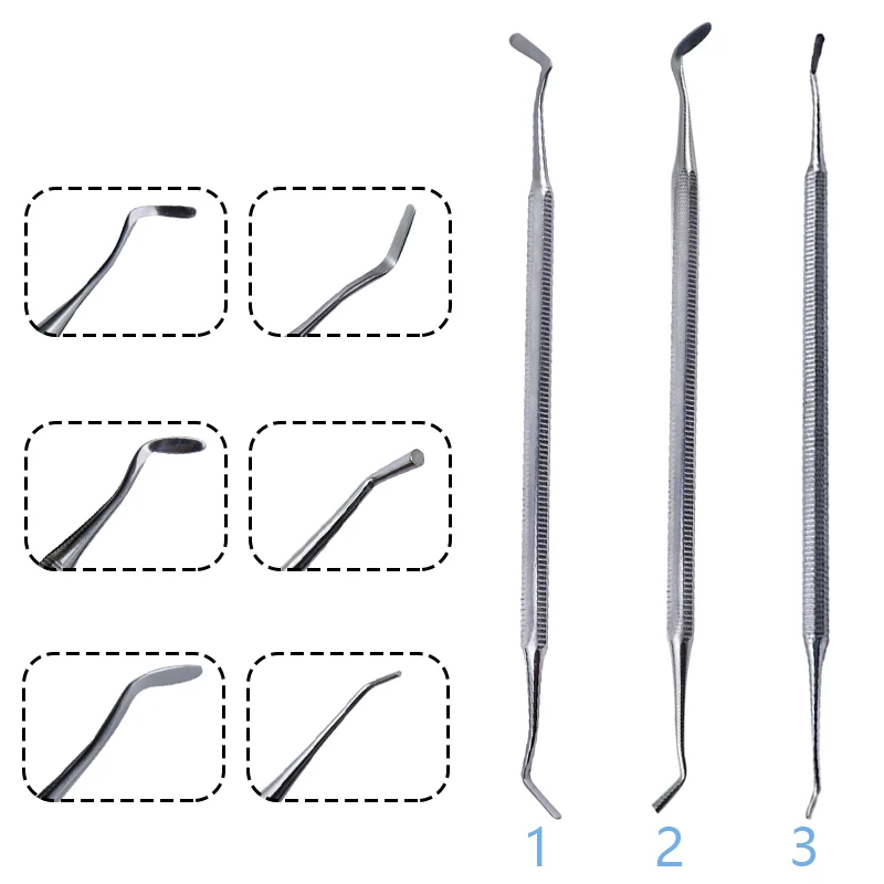 

Инструмент для стоматологического наполнения, реставрационный шпатель, двойные концы, инструменты для композитного наполнения из нержавеющей стали, инструменты из смолы