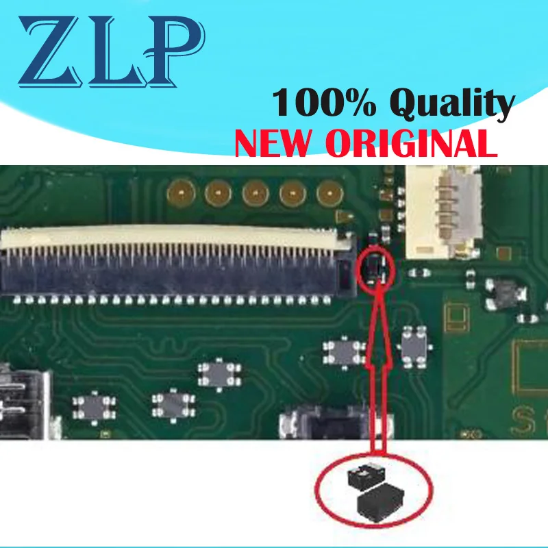 جزء صغير من Mosfet لمفتاح نينتو ، مكون موصل LCD الأيسر ، جزء إصلاح اللوحة الأم ، SA SD ، جديد ، أصلي ، 5-50