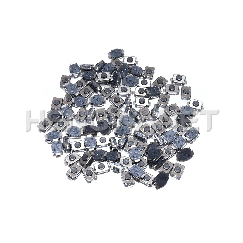 100PCS 3*4*2.0 2P Button Two Foot Feet 2Pin SMD Patch Tact Switch Vertical Push-Button Switch Micro 3 * 4 * 2 mm