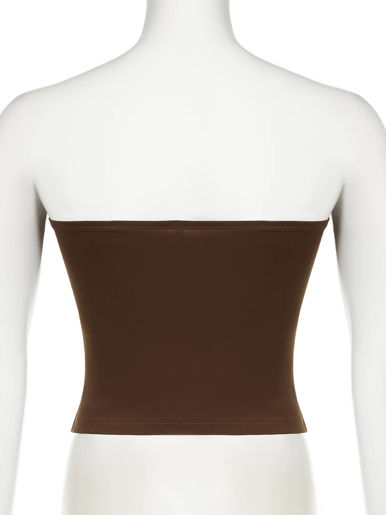 IAMSURE Vintage Hollow Out Tube Top Sexy Slim Bandage Slash Neck Sleeveless Crop Tops Women 2024 Summer Fashion Streetwear Lady