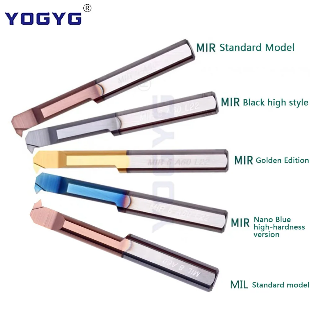 HRC58 MIR MIL ثقب صغير موضوع مملة أداة MIR3 MIR4 MIR5 MIR6 MIR8 A60 L15 L22 قطر صغير كربيد الموضوع أداة عمود تخريم