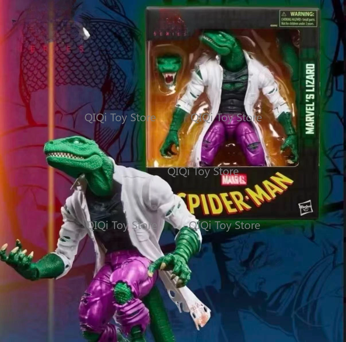 

In stock Hong Kong version of Hasbro Dr. Lizard Villain 6-inch moveable doll