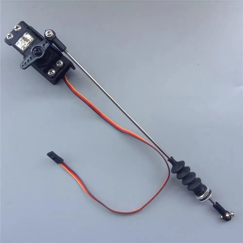 995 Metal Servo + Bracket + M2 M3 Stainless Steel Tie Rods + Ball Heads + Water Proof Seals And Steering Cover