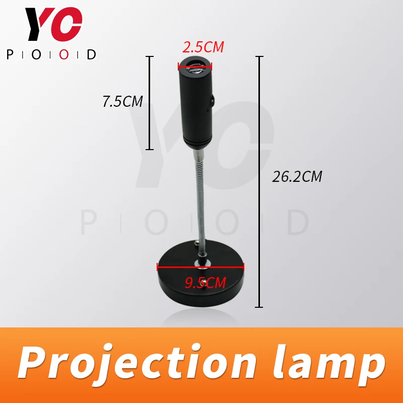 Escape Room 12V Projector escape game projection lamp RFID trigger escape room props GY Superb props  1987 escape room props