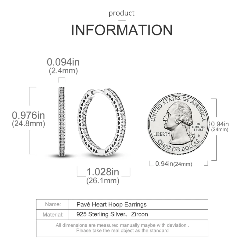 Echte Liebesfeder-Ohrringe aus 925er Sterlingsilber, passend für Original-Charms, Creolen für Damen und Mädchen, Ohrstecker, edler Schmuck, Geschenke – Detail 6