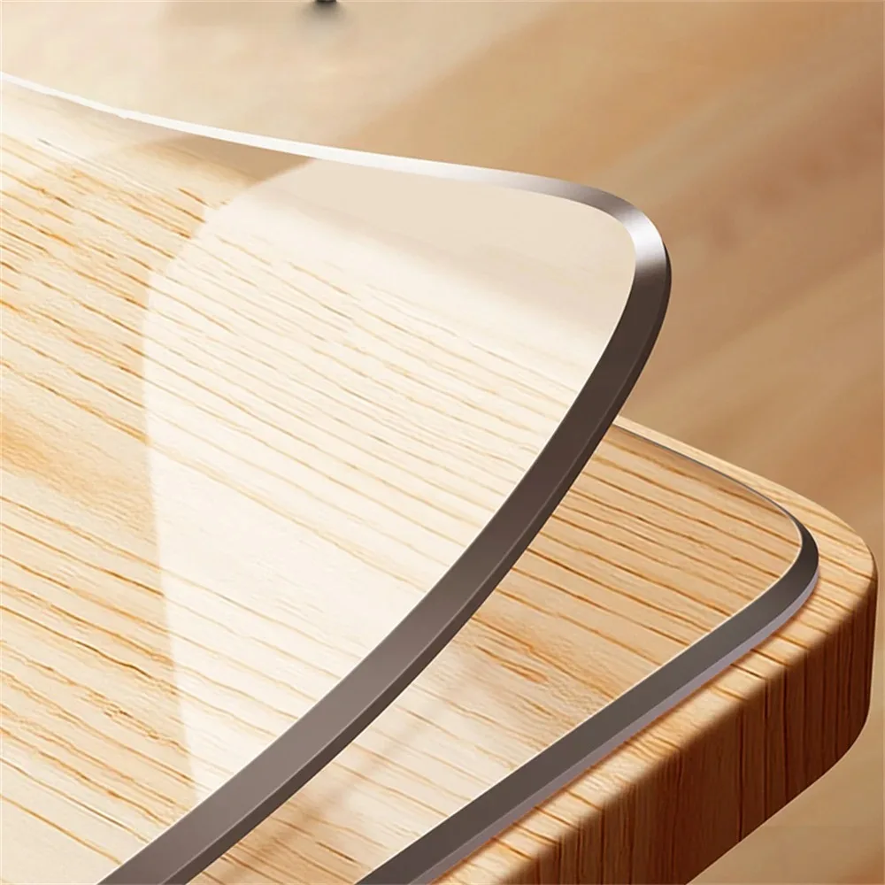 0.5mm Clear PVC Table Protector - Waterproof, Anti-Scratch for Kitchen & Dining