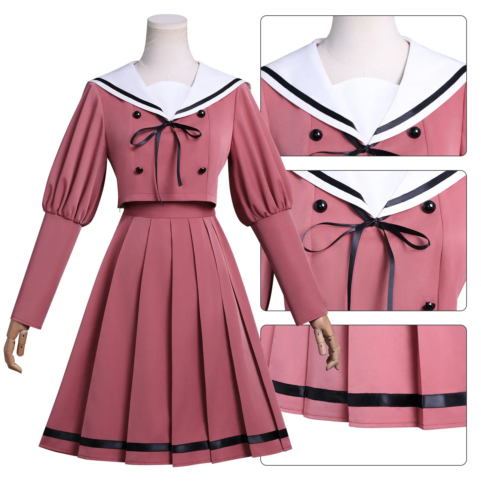 2026Fleurs parfumées en pleine floraison, déguisement de Kaoru Ran et Kaoru Kuri, uniforme scolaire, tenue quotidienne et vêtements