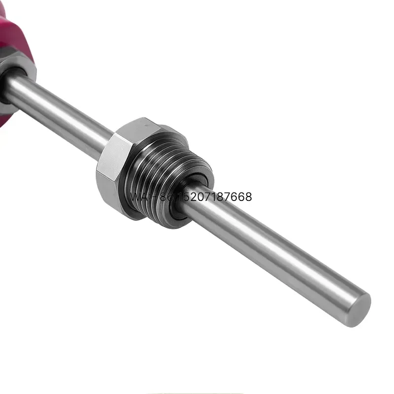 Wmwmnu HNT40 Temperature Transmitter Long Probe Customizable 4-20mA HART Modbus RTU RS485 for High Temperature Oil