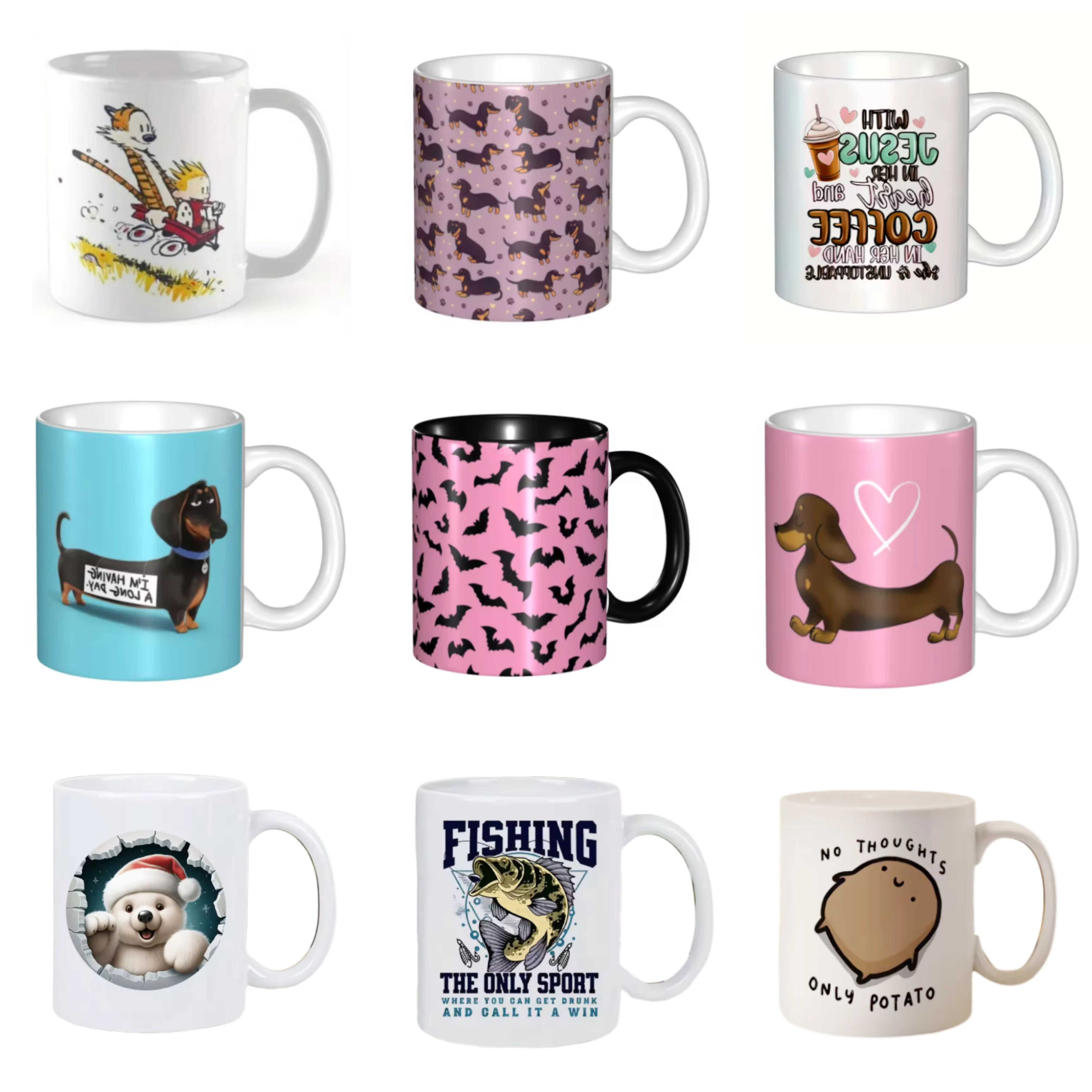 Clearance Surprise Mystery Box Mugs, Hundreds of Creative Designs Random Shipment, Cost‑Effective Affordable Gift Ceramic Water Cup