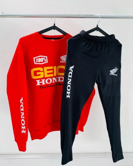 

Honda High Performance Motocross Long Sleeve And Pants Quick Drying Breathable For Off-road Riders And Mountain Bikers Jersey