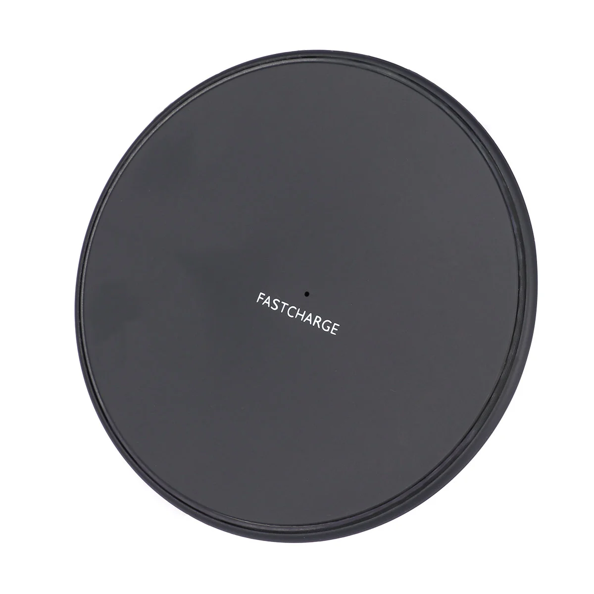 Wireless 10W Wireless Fast Charging Pad 8 S8 S7 and -enabled Smart Phones (Black with Random USB Color)