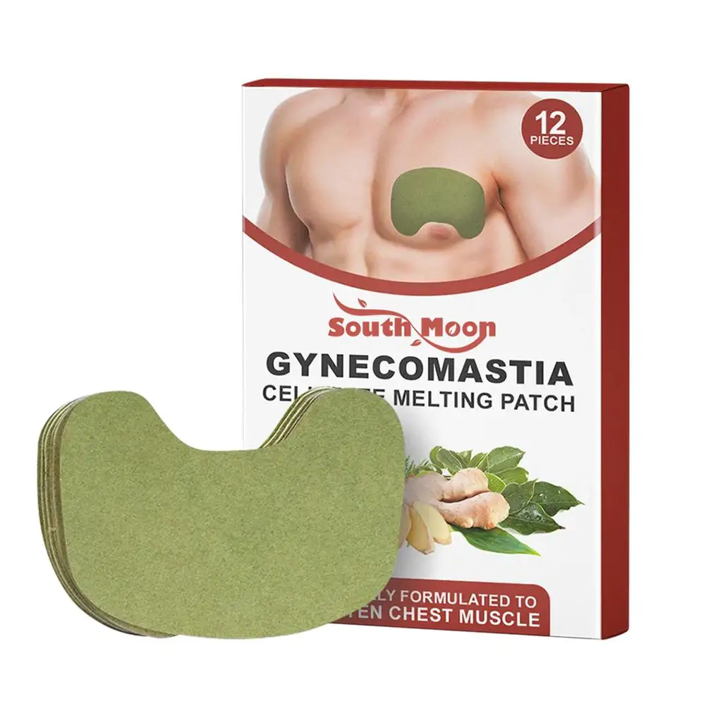 Gynecomastia Cellulite Melting Patch Natural Firming Moisturizing Chest Tightening Skin Fat Burning Detox Paste Health Care