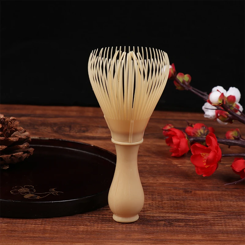DIY Japanese Ceremony Resin Matcha Practical Powder Whisk Coffee Green Tea Brush Chasen Tool Grinder Brushes Tea Tools-New - view 3