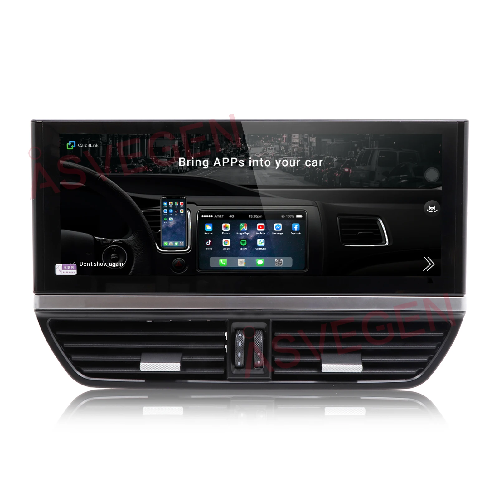 8 + 128 Autoradio Multimedia Android 12 Auto DVD Radio Player GPS Navigation Für Porsche Cayenne 2011-2017