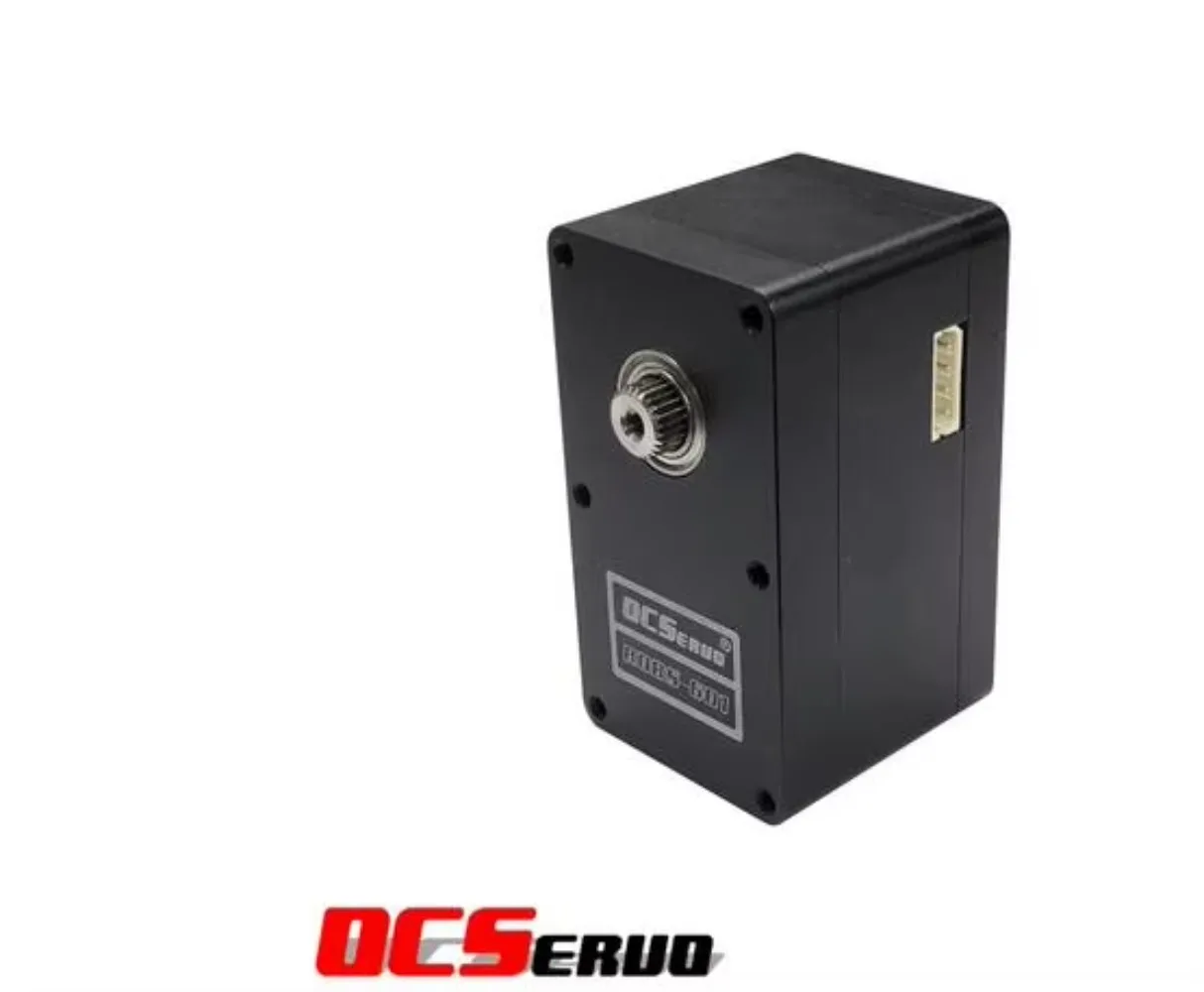 OCSERUO-Servomoteur de Bus UART ROBS-125 pour Robot, Boîtier CNC DIY, Code Magnétique, 12V, 601 Degrés, Double Arbre, RS485, Couple de 58kg.cm, 360g