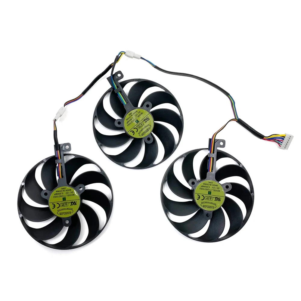 NEW T129215SU FDC10H12S9-C  GPU Cooler Fan，For ASUS ROG-STRIX-RTX 2080、2080Ti、2080S、2070S GAMING Video card cooling fan