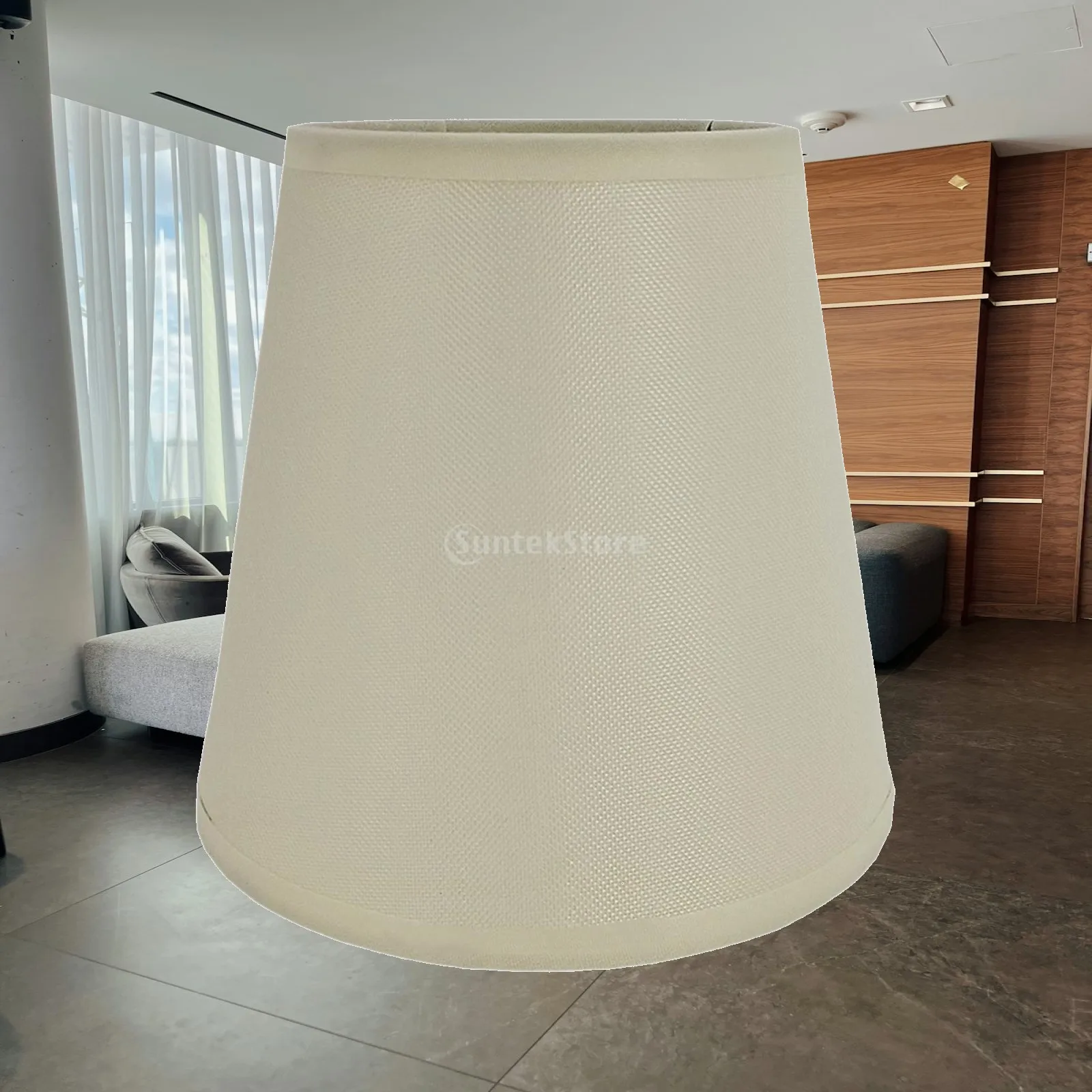 Retro Style Fabric Lampshade Replacement Table Lamp Pendant Light Shade Clip On