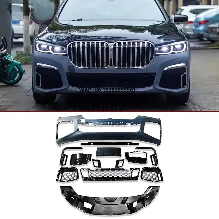 Wholesale Auto Bumpers Engine Hood Headlamps Taillamps Update to G11 G12 LCI MT M740 Bodykit for  7 Series G11 G12 PRE 10-20