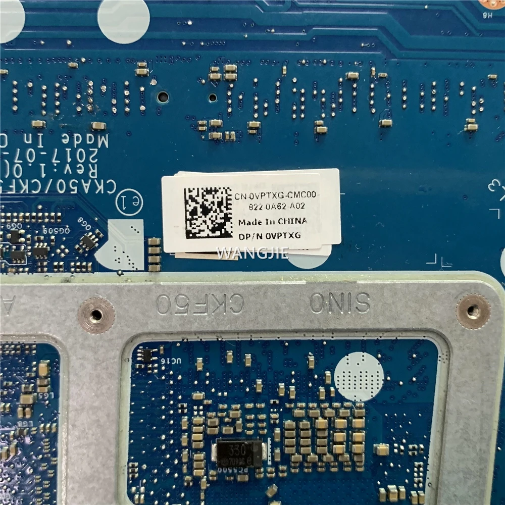 FOR Dell INSPIRON 15 7577 Vostro 7570 Laptop Motherboard CKA50 CKF50 LA-E992P CN-0VPTXG 0VPTXG  SR32Q i7-7700HQ  1060 6G GPU