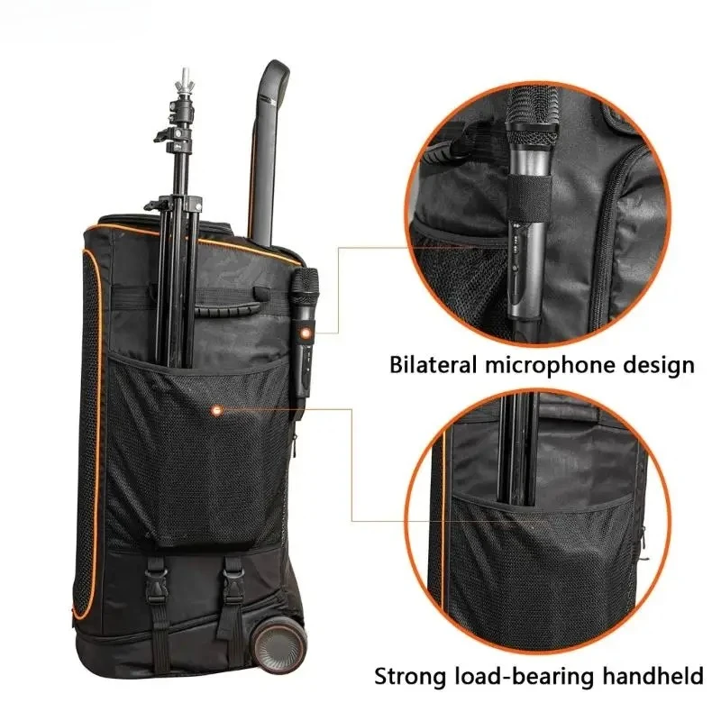 Speaker Protect Storage Bags for JBL PartyBox 520 Speaker Dust Box Portable Party Box Travel Carrying Case Accessories view 4