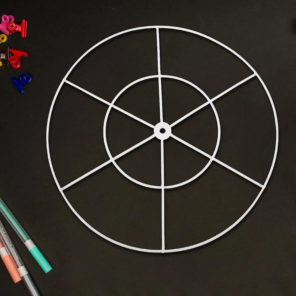 2Pcs Metal Hoop Frame for Wedding Decorations Iron Material Easy Installation Versatile Design for Parties Events