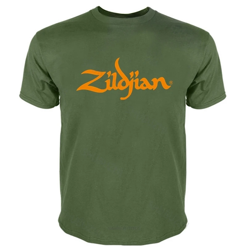 cotton tshirt for boys Fashion brand t shirt mens loose ZILDJIAN CYMBALS DRUMS T-SHIRT mens DRUMMER GIUTAR MUSIC TURKISH Hip-Hop