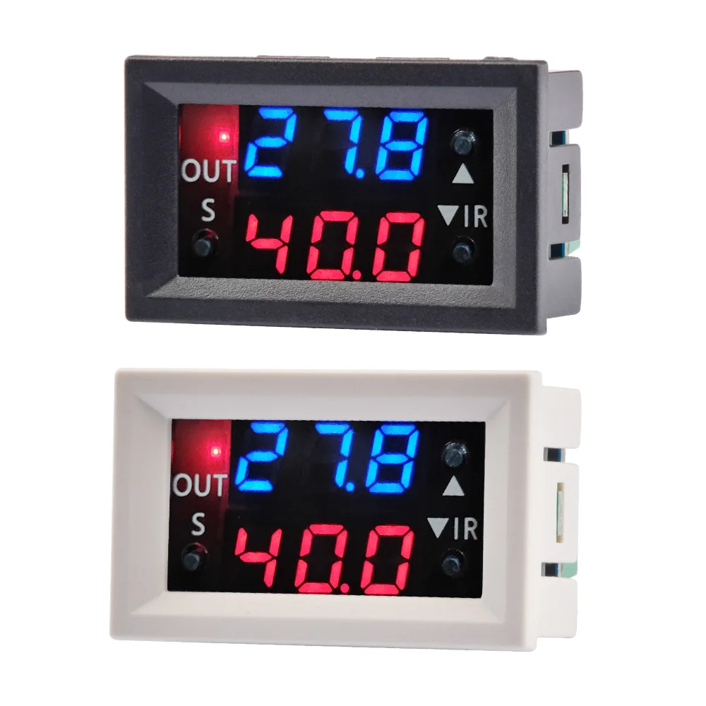 DC 12V Digital Thermostat Temperature Controller Regulator Thermoregulator Incubator NTC 3950 Sensor W2401-N Switch Module