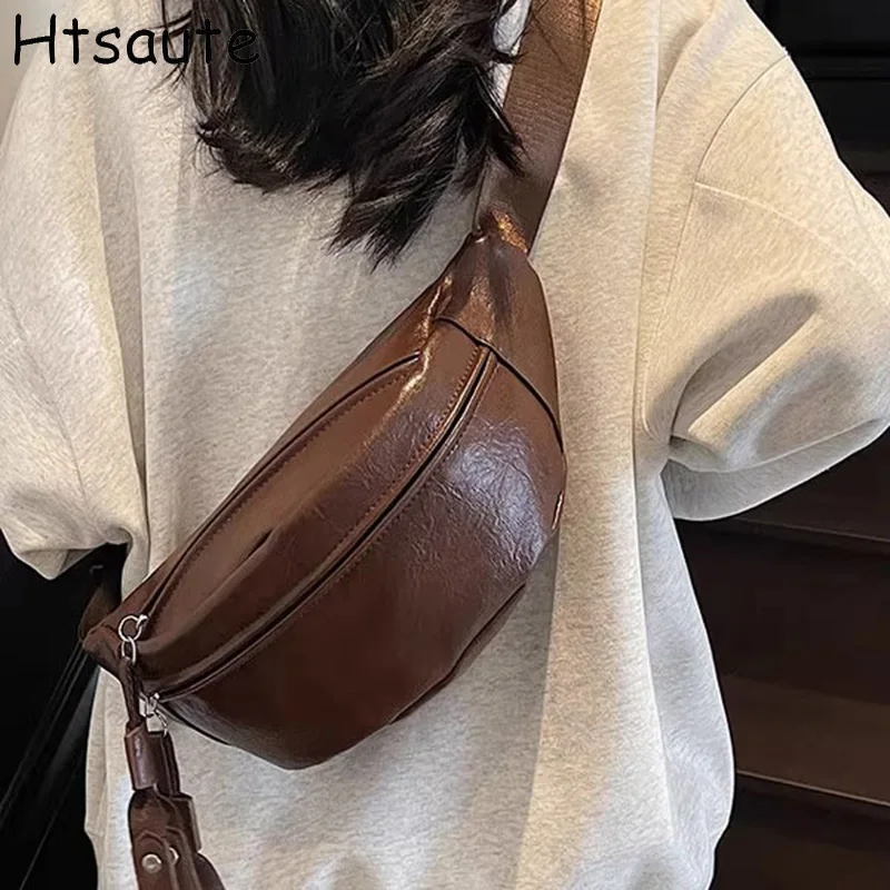 

Men's Trendy Messenger Shoulder Bags Student Sports Waterproof Crossbody Sling Bags Leisure Design for Outdoor Solid Lightweight