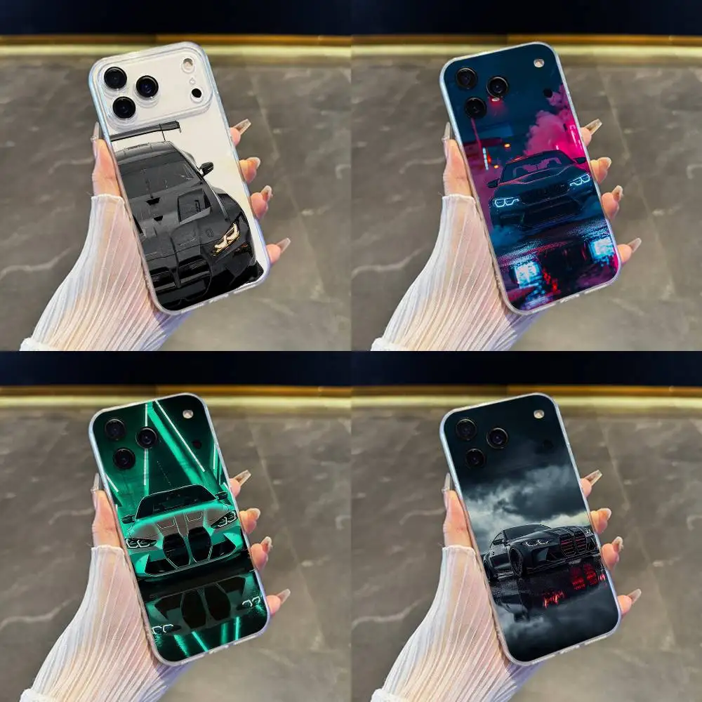 

Black White for B-BMW-W Phone Case For iPhone 17,16,15,14,13,12,11 Pro,Max,Plus,X,XS,XR,SE4,E Mini Transparent Soft Cover