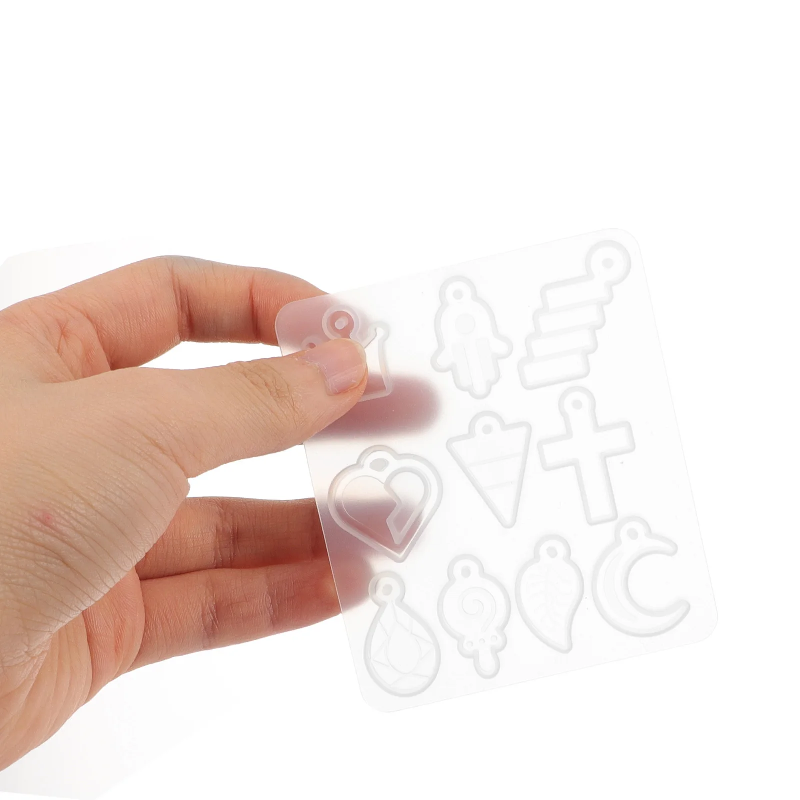 

Pendant Mold Silicone Flexible DIY Epoxy Resin Mold for Jewelry Earrings Charms Casting Craft Mould Resin Jewelry Making