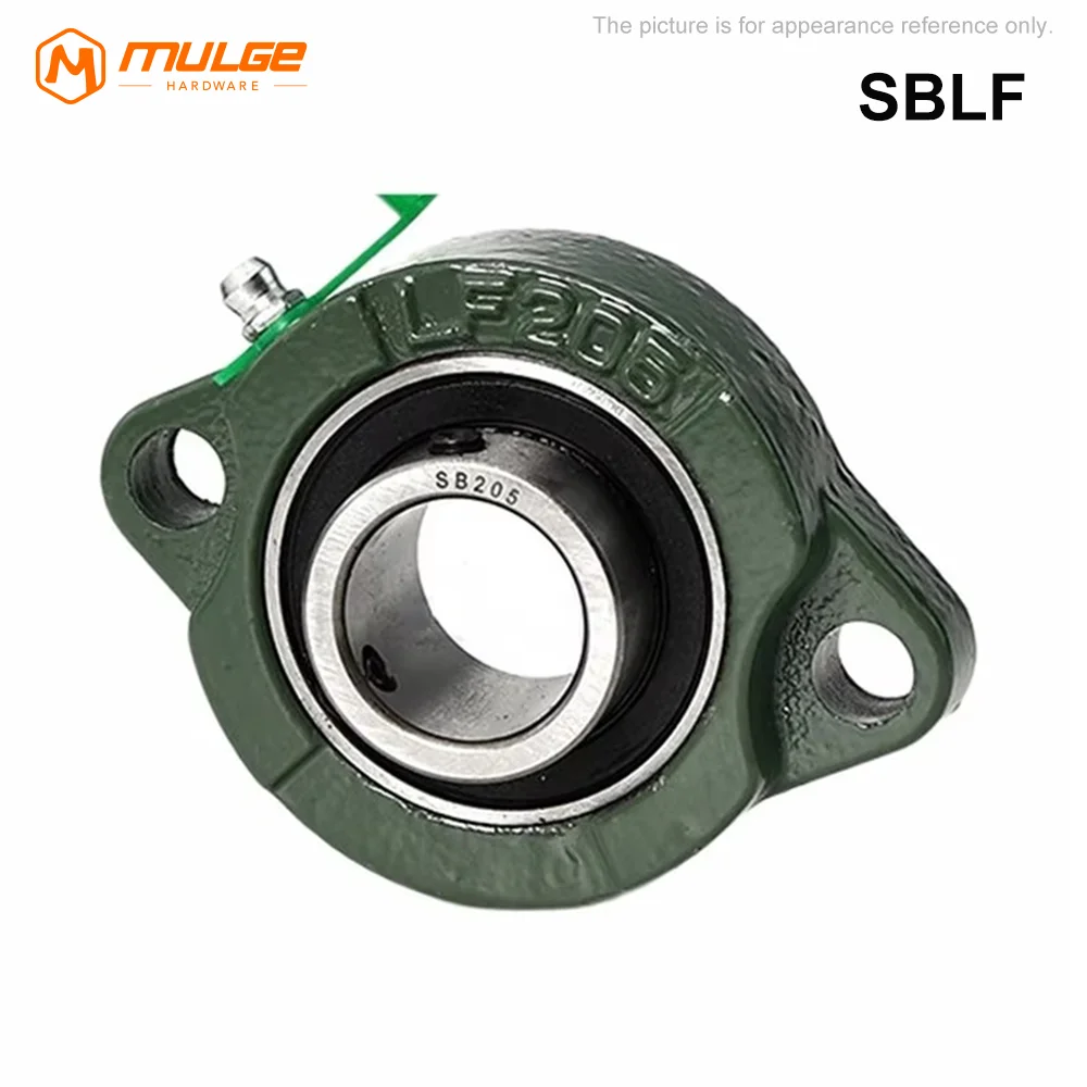 

Outer Spherical Bearing with Short Foot Diamond Housing SBLF 201 202 203 204 205 206 207 Insert BearingS